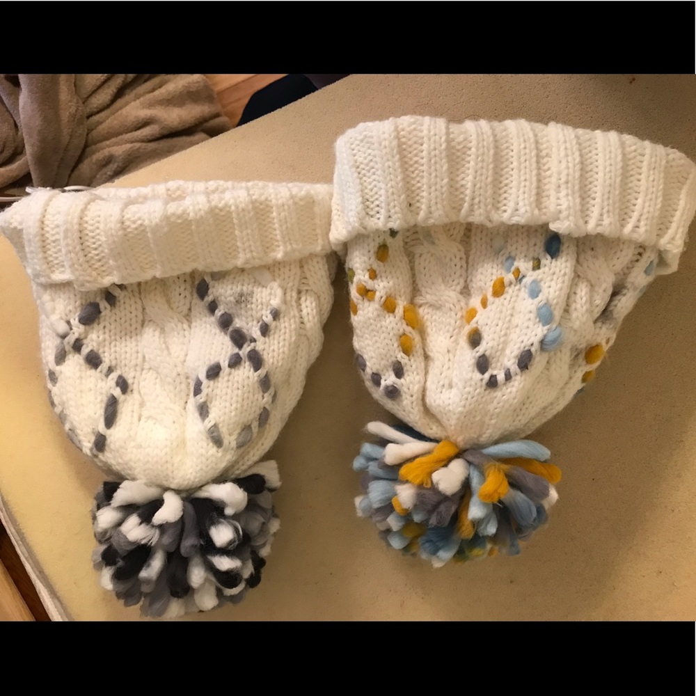 Two beanies!